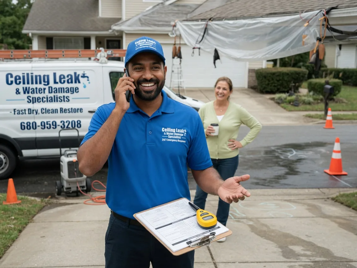 Ceiling Leak Cleanup Clare, MI FAQs